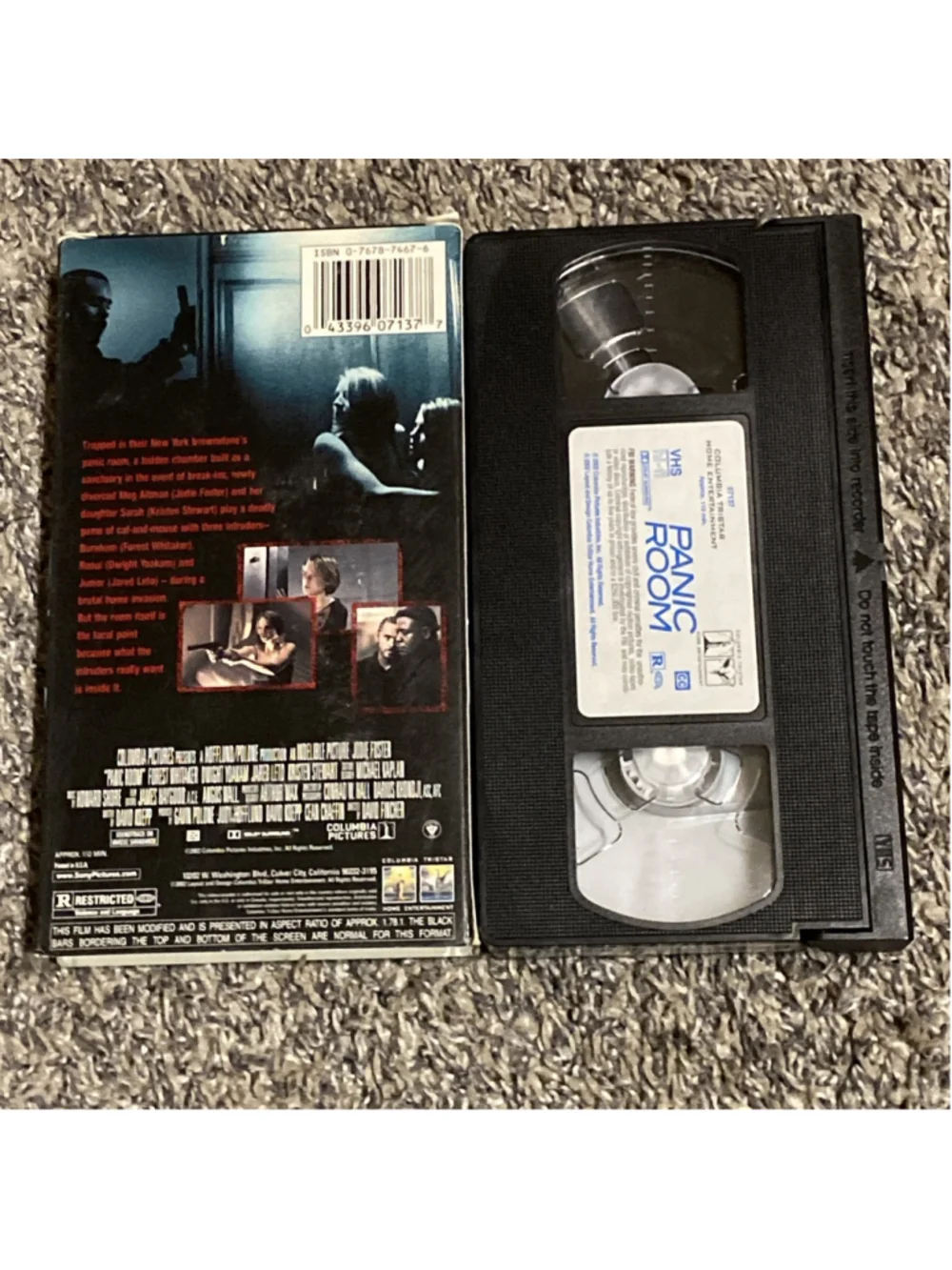 Panic Room Jodie Foster VHS Tape - Ships with Tracking